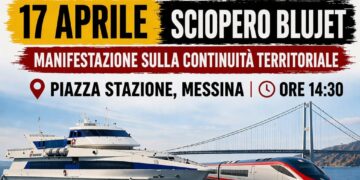 Domani 17 aprile la mobilitazione nello Stretto per i lavoratori e il potenziamento dei collegamenti, sciopero Blu Jet e manifestazione