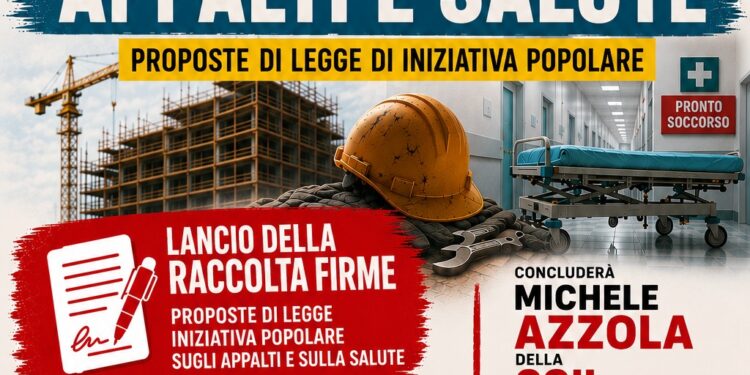 Il 15 e 16 maggio due giornate di mobilitazione a sostegno delle proposte di legge su sanità e appalti
