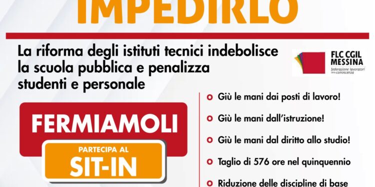 Sciopero 7 maggio, la riforma degli istituti tecnici indebolisce la scuola pubblica e penalizza studenti e personale. Sit-in a piazza Unione Europea