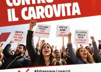 Messina si mobilita contro il carovita, il 9 ottobre presidio cittadino