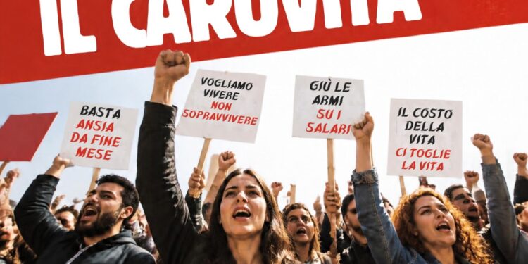 Messina si mobilita contro il carovita, il 9 ottobre presidio cittadino